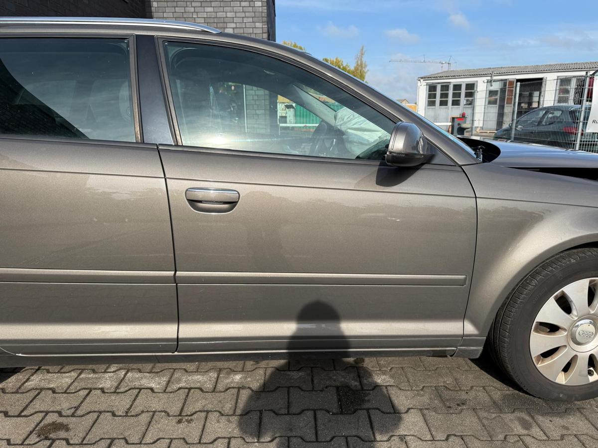 Audi A3 8P original Tür vorn rechts LY1P Dakotagrau Metallic Sportback BJ12